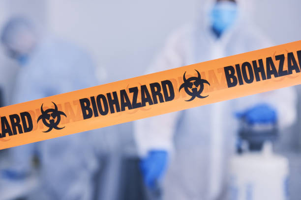 Professional Infectious Disease Decontamination technician working in Long Island, ME